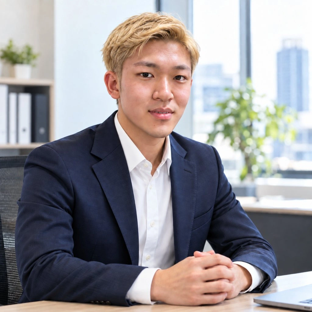 合同会社ハル 代表社員 櫻井海晴の代表挨拶に掲載されているポートレート